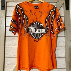 🔥🔥Ultra Rare Vintage 90’s AOP Harley Banger🔥🔥